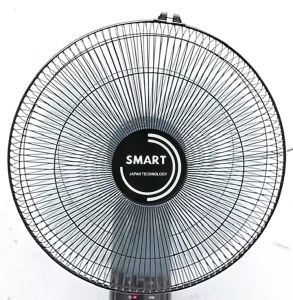 WALL FAN WITH REMOTE CONTROL 16 INCH KIPAS DINDING MURAH 5 AS BLADES 3 SPEEDS SILENT HANGING FAN