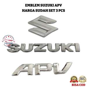 Emblem Suzuki APV Harga Sudah Set 3 PCS