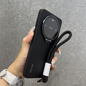 Huawei Mate80 pro 60 pro 50 40 30 Pura70 Ultra Invisible Lens Film Stand Full Cover Handheld Rope Matte Finish Phone Case