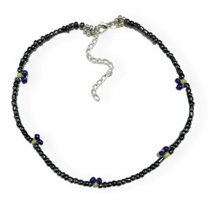 Kalung Beads Blueberry Bohemian Choker Necklace Beaded Berry Liontin Anyam Handmade Fashion