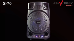 Advance speaker bluetooth S-70 spiker bluetooth free mic sepiker bluetooth murah speaker bluetooth karaoke musik box bluetooth bass speaker aktif FM radio bluetooth speaker bass Garansi Resmi 1 Tahun