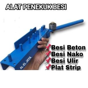 Alat Penekuk Besi Beton Begel Ukuran 456810mm Bahan Dari Baja Asli