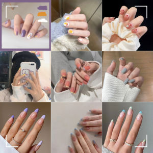 New Personalized Design Fake Nails for 2024 Equipped with 5IN1 Nail Tool