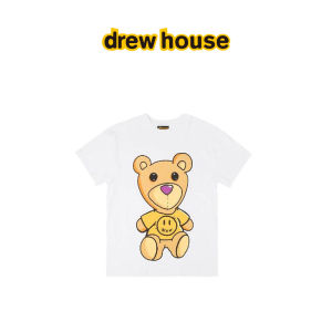 Theodore Bear Patterned Round Neck Short Sleeve T-Shirt