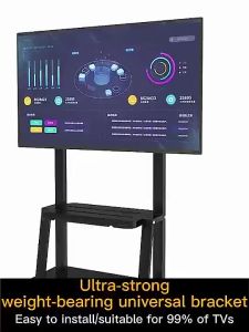 E.Home Bergerak Bracket Standing TV 32-85 Inch: Stand LED TV Trolley & Gantungan TV
