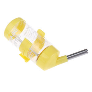 【X】Vacuum Drinking Kettle Plastic Hamster Drinker Water Bottle Dispenser Feeder Hanging Fountain