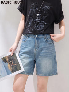 Basic House | Quần Short Culotte Cao Thắt Dây Xanh Cho Phụ Nữ Mùa Hè