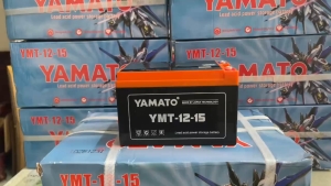 Ắc quy xe đạp điện YAMATO YMT-12-15 (12V - 15Ah) hàng chính hãng Yamato dung lượng cao độ bền cao