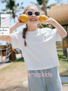XIANGYING | Breathable Cotton Dog Print T-Shirt