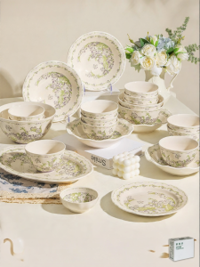 mornenjoy | High Aesthetics Ceramic Dinnerware Set