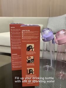 【SG Seller】 650ml Flavoured Water Bottle Scent Water Cup Sports Water Bottle With Straw Flavour Pods Air Up Water Bottle