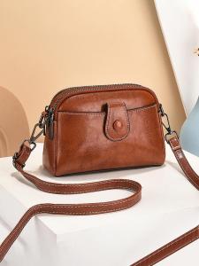 BYUELUN | Retro Soft Leather Crossbody Small Bag Multiple Pockets