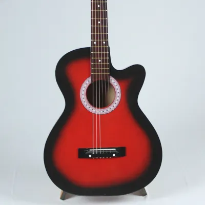 Gitar Akustik Murah untuk Pemula dengan Bonus Tas Pick dan Packing Kayu