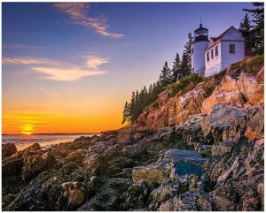 150/300/500/1000 Pieces Jigsaw Puzzles for Adults Acadia National Park Seaside Puzzle for Adults Family Game Birthday Gift