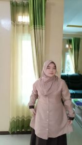 BAJU SERAGAM WANITA. GAMIS PRAMUKA MODEL SERAGAM MODEL SETROK