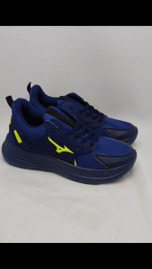 Sepatu Olahraga Dan Outdoor Mizuno Hitam Putih Sepatu Pria Sport Sepatu Running Sepatu Joging Ringan