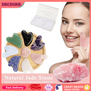 100% Natural Rose Jade Gua Sha Gouache Scraper Massager for Face Body Facial Skin Lifting Wrinkle Remove Beauty SPA Care Tools