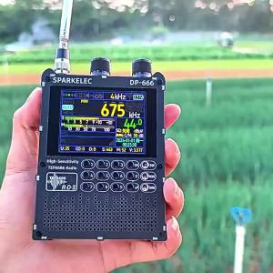 DP-666 TEF6686 Radio High Sensitivity FM AM Short Wave 2.8inch IPS Touch LCD Screen 5000mAh FM LW MW SW Full Band DSP Radio