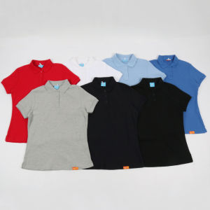 เสื้อยืดคอโปโลผู้หญิงทรงสลิมฟิต แขนสั้น ระบายอากาศได้ดี ใส่สบาย สีสันสดใส คอโปโล ลำลอง ฤดูร้อน 2025 จีนแผ่นดินใหญ่