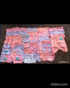 Paket Hemat Perlengkapan Baju Bayi NB atau Jumbo/popok/singlet/baju bayi/celana bayi SNI