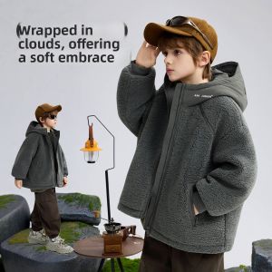 Ask Junior | Hooded Fleece Boys Jacket