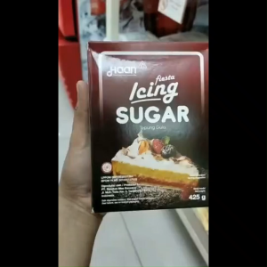 ( 1 PACK 425 GR ) Haan FIESTA ICING SUGAR / TEPUNG GULA / Gula HALUS DINGIN / GULA DONAT