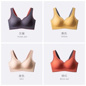 plus Size Dive Swimsuit Womens Bikini Top Vest Style Waterproof Underwear with Chest Pad No Steel Ring Casual Surf Suit