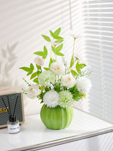 Nordic  Artificial Flowers Home Living Room Table Decorative Pieces Dining Table Flower Arrangement Realistic Floral Art