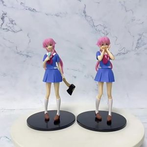 Bandai | Future Diary REDIAL Anime Figure School Orm Schooirl Model Collectible PVC Static Figure for Fans and Collectors