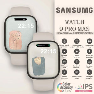 【COD ✅100%Original】2024 ASLI Sansumg Smart Watch9 Pro Max 5G NFC Waterproof Bluetooth Call Jam Smartwatch Wanita Pria Monitor Detak Jantung Tekanan Darah wireless charging Dan Ganti Wallpapper Jam Tangan Digital Wanita Jam Tangan Couple Jam Tangan Android