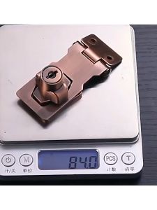 Kunci Gembok Pintu Anti-Theft Tempat Gembok 2in1 Hasp Lock Meja Lemari Pakaian Pintu 2.5/3/4Inch