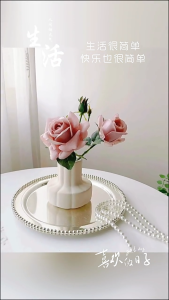 Nordic Style Origami Vase Modern Minimalist Plastic Vase for Table & Shelf Decor