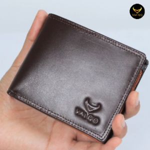 [VALQO] BARIO Dompet Kulit Sapi 13 Slot Kartu Lipat Pendek Pria Cowok Laki
