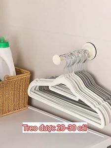 Giá Móc Quần Áo Giá Treo Móc Quần Áo Hút Chân Không Bám Chắc Móc Treo Đồ Đa Năng Tiện Lợi MEHOM- GTM01