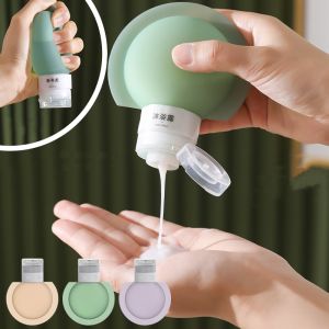 【♡Lovely girls house♡】60/90ml Portable Travel Silicone Dispenser Bottle Squeeze Shampoo Cosmetic Containers Soft Tube Empty Bottle