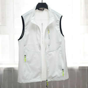 Factory Order Summer New Arrival Outdoor Womens Quick-Drying Vest Refreshing Stretch Plaid Multi-Pocket Athleisure Vest