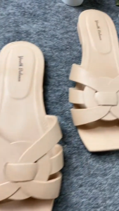 Sandal Flat Jelly Wanita Youth Balance Motif Jaring Ikat 2307-X1