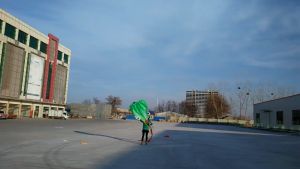 Diều bạch tuộc khí động học 3D không xương gấp gọn