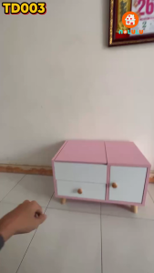 Bàn trang điểm ngồi bệt hiện đại Nolulu - TD003