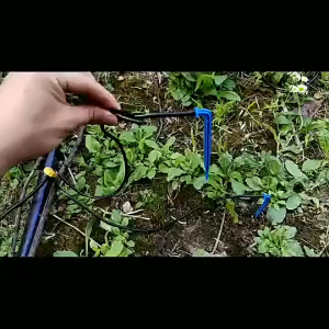 100pcs Stick Dripper Bengkok Selang 3/5mm / Drip Stick Bengkok