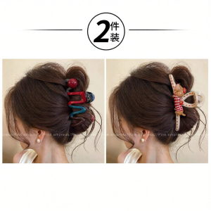 PINK EMPRESS | Elegant Large Hair Clip