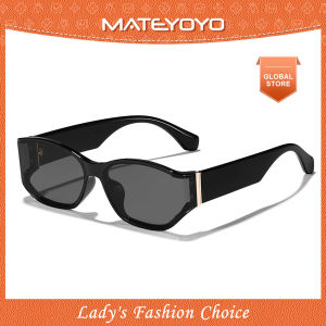 MATEYOYO Women Sunglasses Fashion Sunglasses UV400 Lightweight Large Frame Summer Sun Glasses Curved Lens Retro Square Sunglasses Street Driving Fishing Traveling Camping Glasses