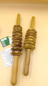 Cây Lăn Mát Xa Lưng Bụng giảm mỏi và phục hồi cơ đùi chân bằng gỗ BÁCH XANH