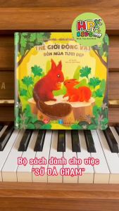 Sách Sờ Chạm Khám Phá Đinh Tị - Thế giới động vật - Touch and Feel Book