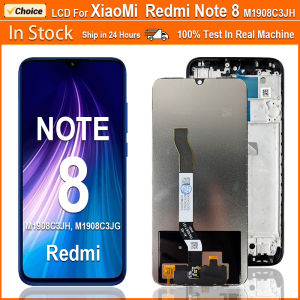 63" Display M1908C3JH M1908C3JG M1908C3JI Premium LCD For Xiaomi Redmi Note 8 LCD Touch Screen Digitizer Assembly Replaceable