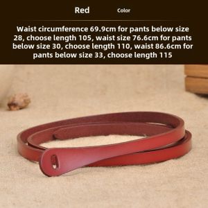 Belt Womens Fine Decoration with Skirt Ins Style Sweater Overcoat Long Brown Small Belt South Korea Minimalist Easiest for Match New
