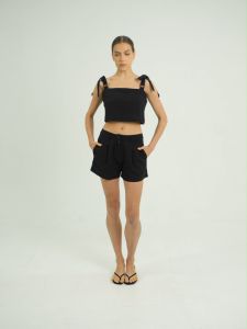 House of Etern - Atasan Wanita Axelia Top Black