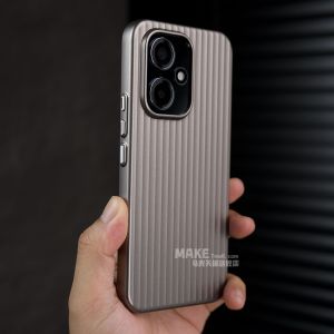 Metallic 2.0 Honor 400 pro 300 Ultra Phone Case Men Women Simple Corrugated Pattern Heat Dissipation Hard Shell Creative 3D Design
