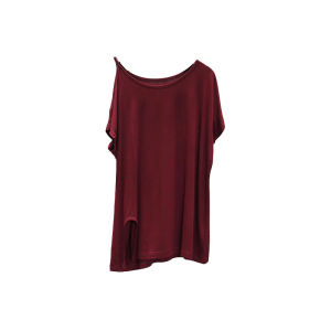 Áo Thun Modal Tay Dài Cổ Tròn Màu Trơn Mùa Xuân Hè Cho Nữ Áo Thun Tay Lửng Hở Vai Cạp Cao Không Tay Áo Sơ Mi Cơ Bản