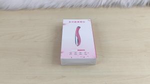 Máy massage mắt mini giảm nhăn và thâm quầng mắt bút massage mặt cầm tay mẫu xuất quốc tế (12.4x2.5cm) (đã tặng kèm Pin)